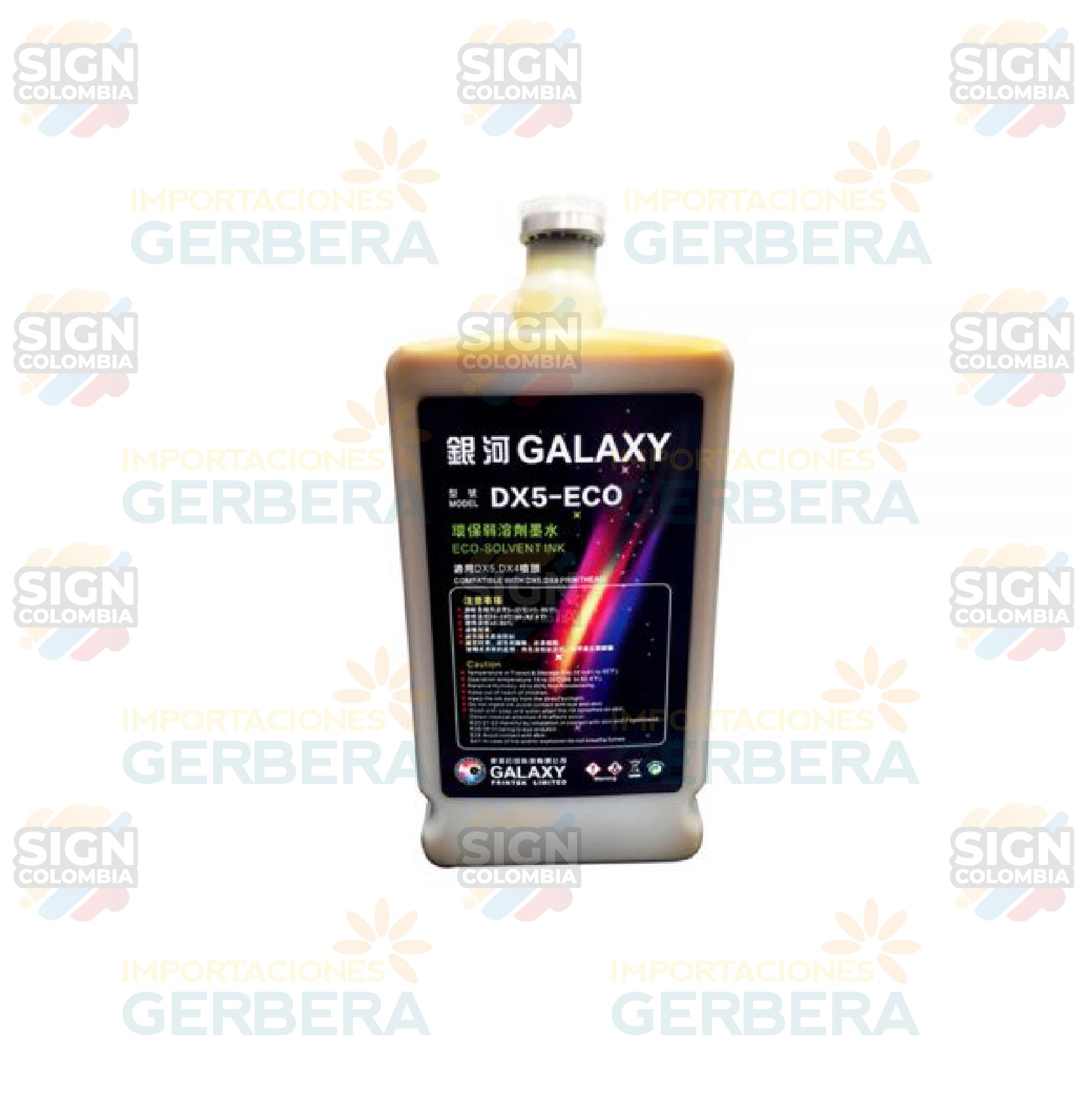 Tinta Galaxy Eco Solvente - SIGN COLOMBIA Plotter de corte